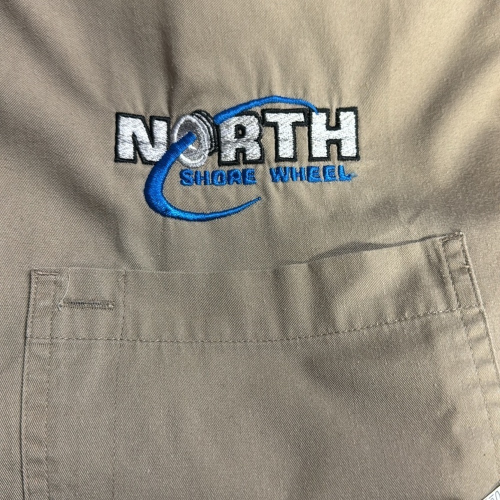 Men’s Work Button Down (NORTH SHORE WHEEL)